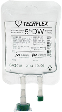 중외5%포도당주사액_(5g/100mL/병(PP)) 제품 사진