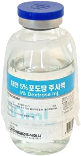 대한포도당주사액5%_(5g/100mL/병) 제품 사진