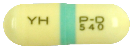 폰탈캡슐250mg 제품 사진