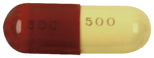 옥시마이신캡슐500mg 제품 사진