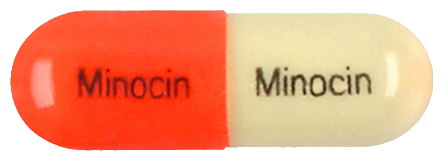 미노씬캡슐50mg 제품 사진