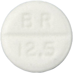 카프릴정12.5mg 제품 사진