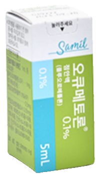 오큐메토론점안액0.1%_(5mg/5mL) 제품 사진