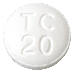 타목센정20mg 제품 사진