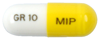 그로민캡슐10mg 제품 사진