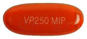 발핀연질캡슐250mg 제품 사진
