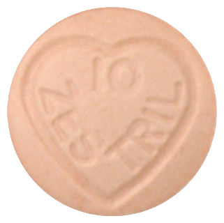 현대제스트릴정10mg 제품 사진