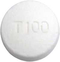 텔비트정100mg 제품 사진