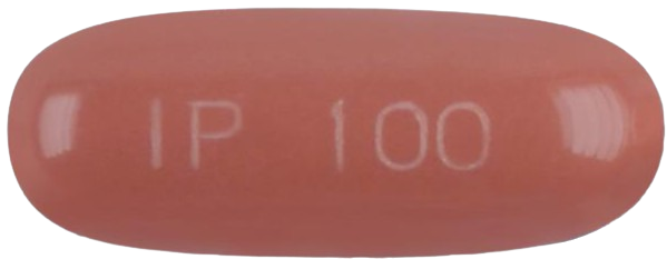 임프란타연질캡슐100mg 제품 사진