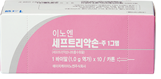 이노엔세프트리악손주1g 제품 사진