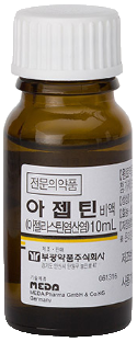 아젭틴비액_(10mg/10mL) 제품 사진