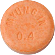 자나팜정0.4mg 제품 사진