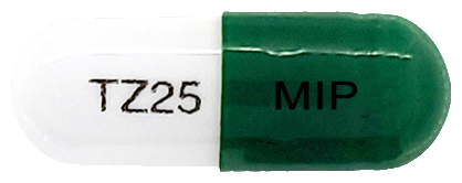 명인트라조돈캡슐25mg 제품 사진