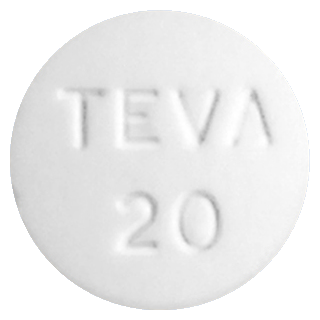 타모프렉스정20mg 제품 사진