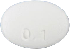 미니린정0.1mg 제품 사진