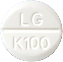 칼반정100mg 제품 사진