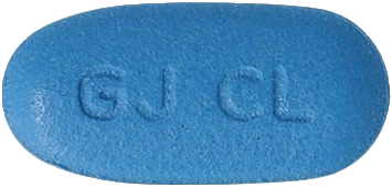 클리프서방정375mg 제품 사진