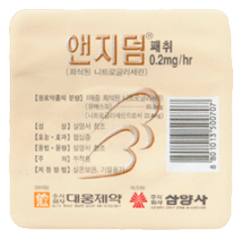 앤지덤패취0.2mg/시간 제품 사진
