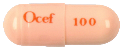 옴니세프캡슐100mg 제품 사진