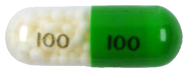테올란비서방캡슐100mg 제품 사진