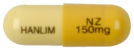 니작시드캡슐150mg 제품 사진