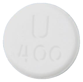 유니필서방정400mg 제품 사진