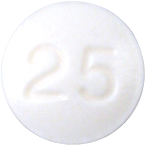 몬티딘정25mg 제품 사진