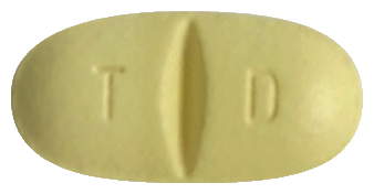 트리렙탈필름코팅정150mg 제품 사진