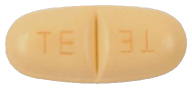 트리렙탈필름코팅정300mg 제품 사진
