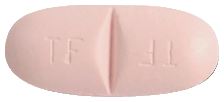 트리렙탈필름코팅정600mg 제품 사진
