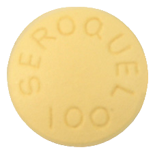 쎄로켈정100mg 제품 사진