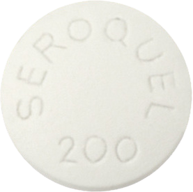 쎄로켈정200mg 제품 사진
