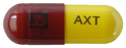 엑시티딘캡슐150mg 제품 사진