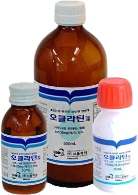 오클라틴건조시럽_(500mL) 제품 사진