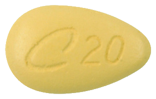 시알리스정20mg 제품 사진