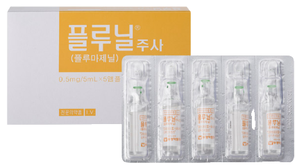 플루닐주사_(0.5mg/5mL) 제품 사진