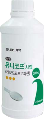 유니코프시럽_(3g/500mL) 제품 사진