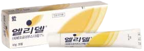엘리델크림1%_(0.1g/10g) 제품 사진