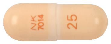 라스텟트에스캡슐25mg 제품 사진