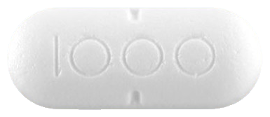 다이아벡스정1000mg 제품 사진