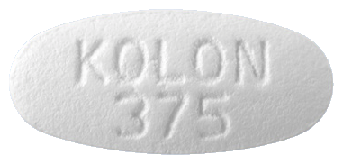 크라몬정375mg 제품 사진