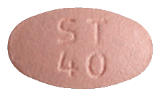 시스타정40mg 제품 사진