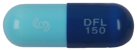 다이플루캡슐150mg 제품 사진