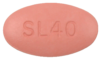 심바로드정40mg 제품 사진