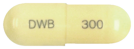 네버펜틴캡슐300mg 제품 사진