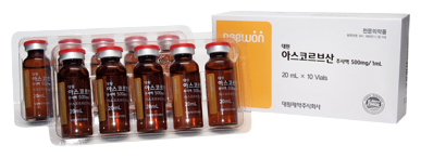 대원아스코르브산주사액500mg/1ml_(10g/20mL) 제품 사진