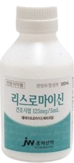리스로마이신건조시럽125mg/5ml_(2.5g/100mL) 제품 사진