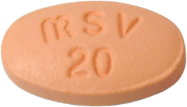 심바탄정20mg 제품 사진