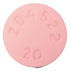 크레스토정20mg 제품 사진