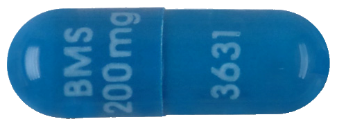 레야타즈캡슐200mg 제품 사진
